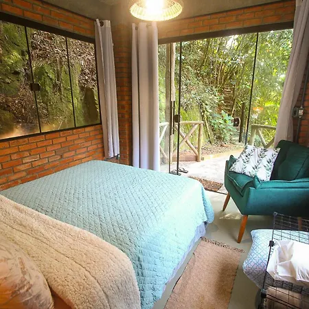 Suite Com Cachoeira No Quintal Antonio Carlos Exterior photo