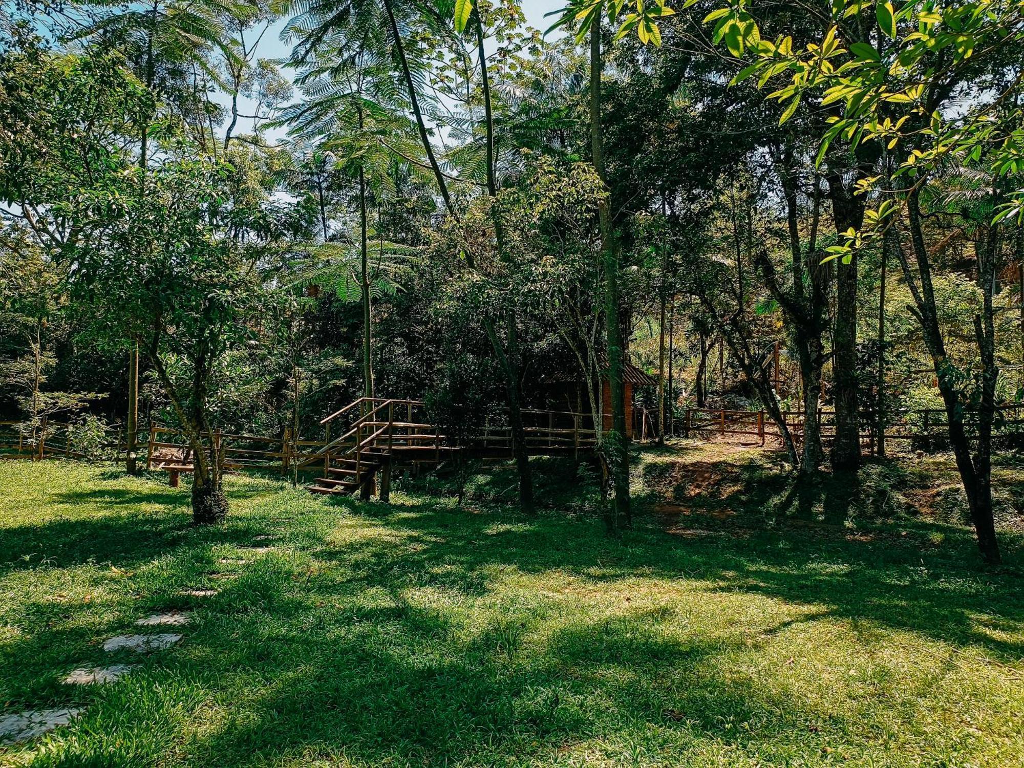 Lodge Com Cachoeira No Quintal